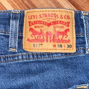 Levi's 511 Relaxed Fit Blue Jeans